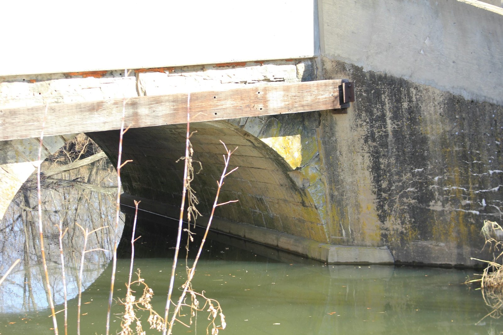 East abutment